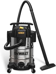 Aspiradora DeWalt 30L de Acero Inoxidable