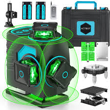 Nivel Láser Verde 4D Autonivelante ACTBOT 360 - 16 Líneas